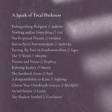 A Spark of Total Darkness [Hardcover]